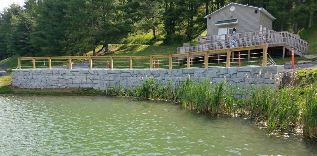 VertiBlocks Along Water Feature